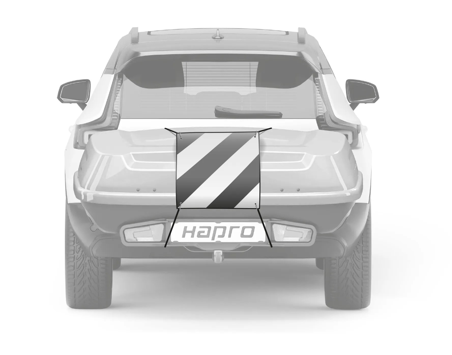 Hapro Monteringssæt til signalskilte